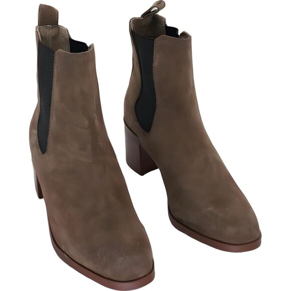 Steve Madden Shoes - Steve Madden Rhiannon Women's Suede Chelsea Boot Brown Size 8